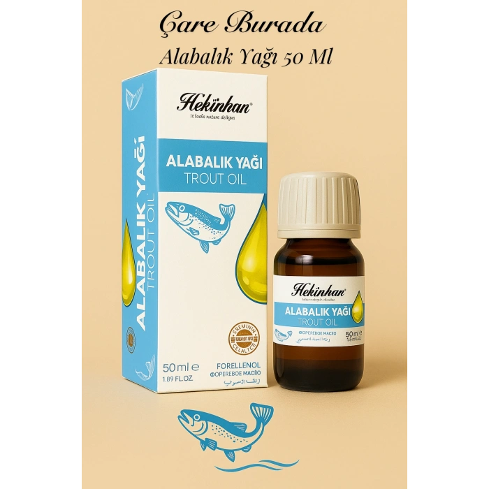Hekimhan - Alabalık Yağı 50 Ml (×6 ADET)