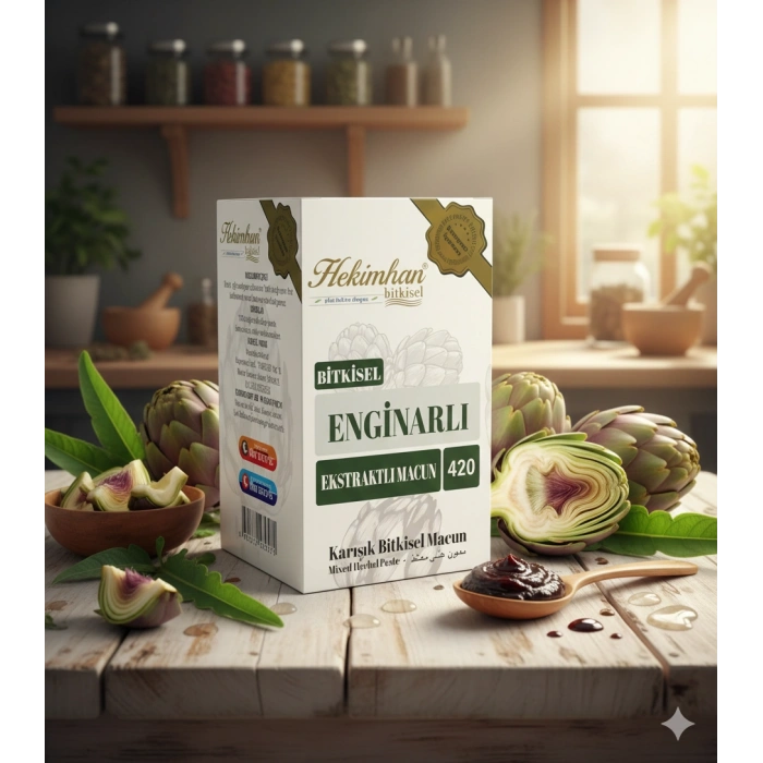 Hekimhan Bitkisel Enginarlı Ekstraktlı Macun 420 G