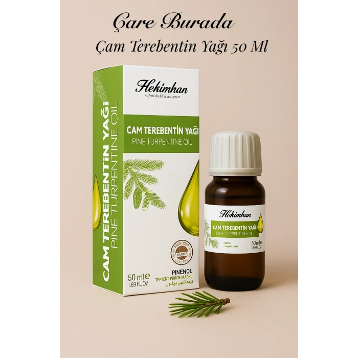 Hekimhan - Çam Terebentin Yağı 50 Ml