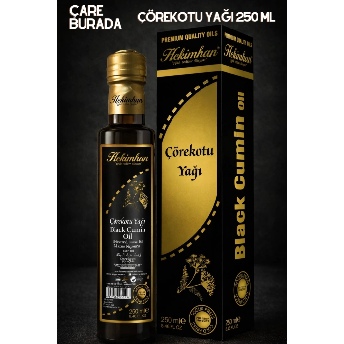 Hekimhan - Çörekotu Yağı 250 Ml (× 2 ADET)