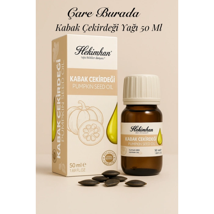 Hekimhan - Kabak Çekirdeği Yağı 50 Ml