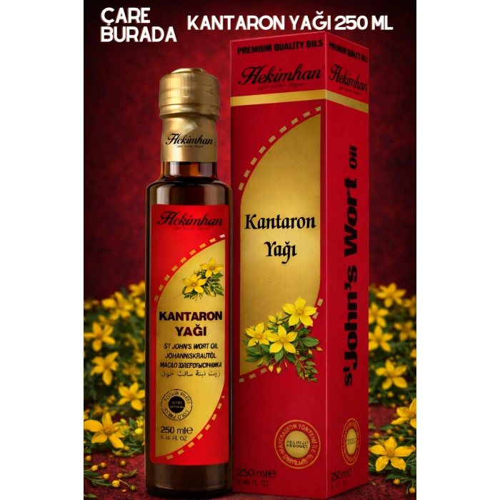 Hekimhan - Kantaron Yağı 250 Ml (Soğuk Sıkım)