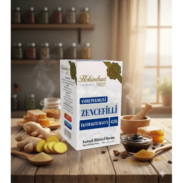 Hekimhan Kara Zencefilli Macun ( Bağışıklık Sistemi ) 420 gr