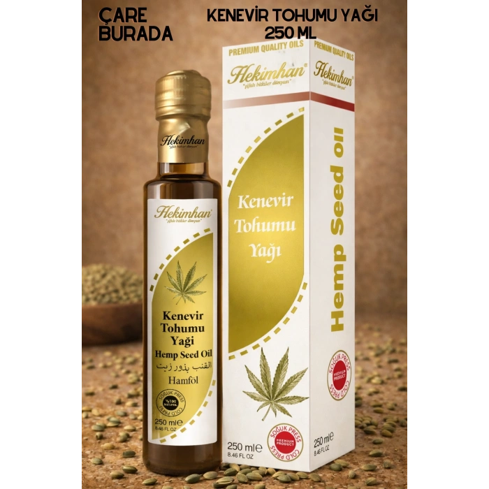 Hekimhan - Kenewir Tohumu Yağı 250 Ml (Soğuk Sıkım)