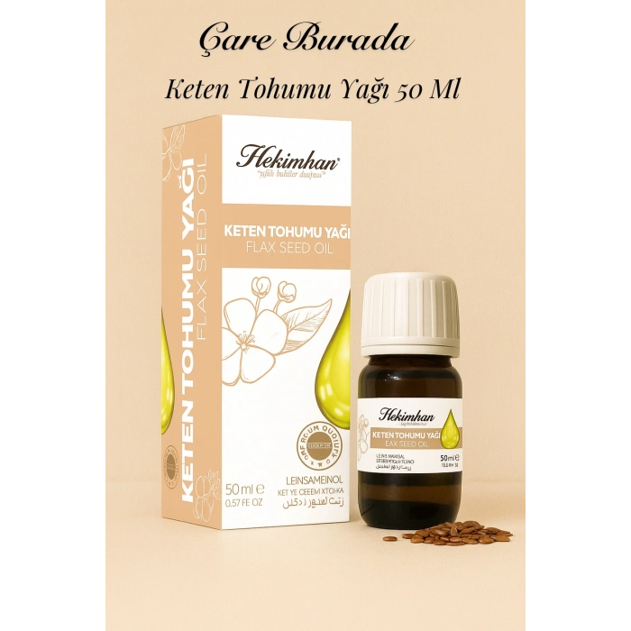 Hekimhan - Keten Tohumu Yağı 50 Ml