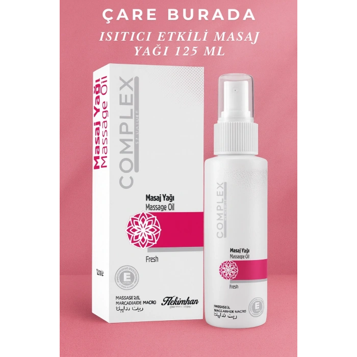 Isıtıcılı Etkili Masaj Yağı 125 Ml