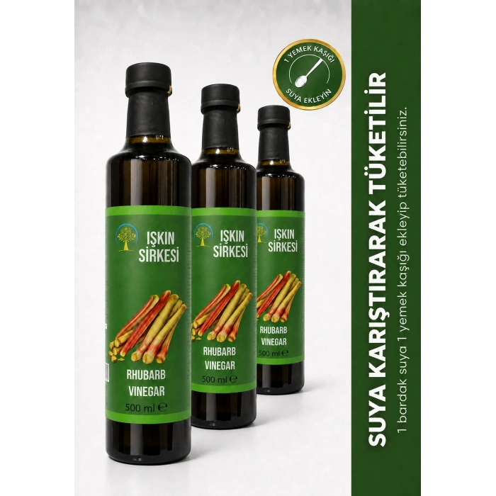 Işkın Sirkesi 3lü Ekonomik Set 3 x 500 ml