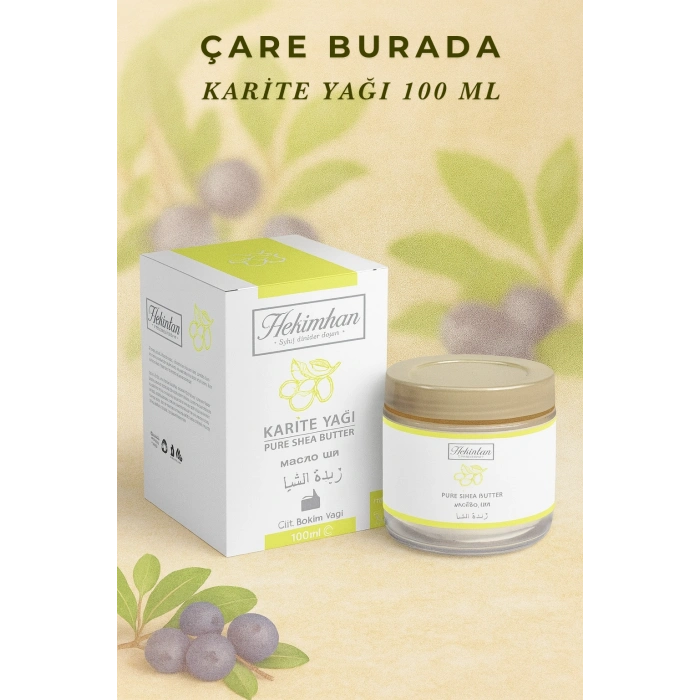 Karite Yağı Kremi 100 Ml (Shea Butter)