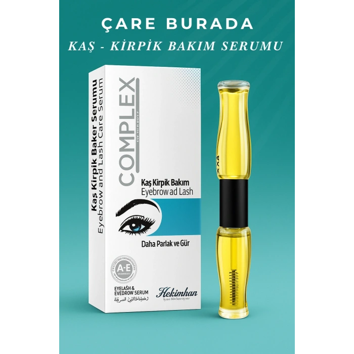 Kaş & Kirpik Bakım Serumu 10 Ml + 10 Ml (Parlak & Gür)