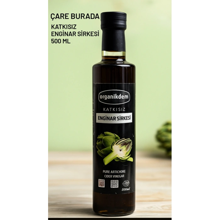 Katkısız Enginar Sirkesi 500 Ml