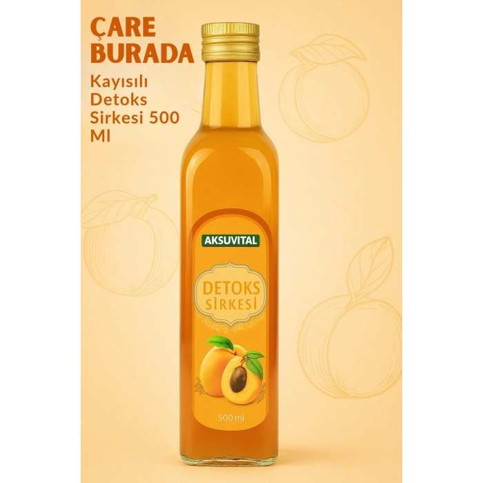 Kayısılı Detox Sirkesi 500 ml