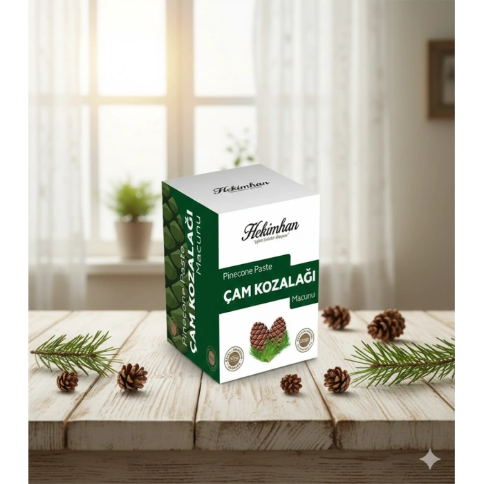 Kekikli Çam Kozalağı Pekmezi 350 Gr + Çam Kozalak Macunu 240 Gr