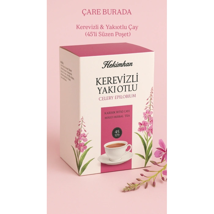 Kerevizli & Yakıotlu Çay (45li Süzen Poşet)
