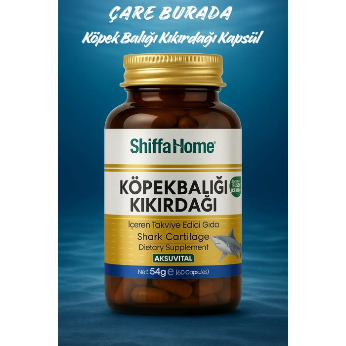 Köpek Balığı Kıkırdağı Kapsül (60 kapsül)