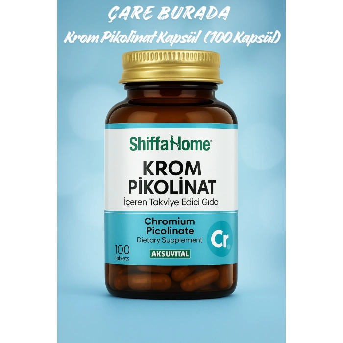 Krom Pikolinat (100 Kapsül)