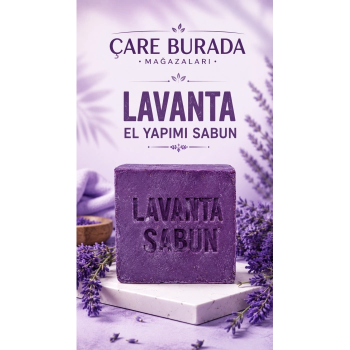 El Yapımı & Doğal Lavanta Sabunu