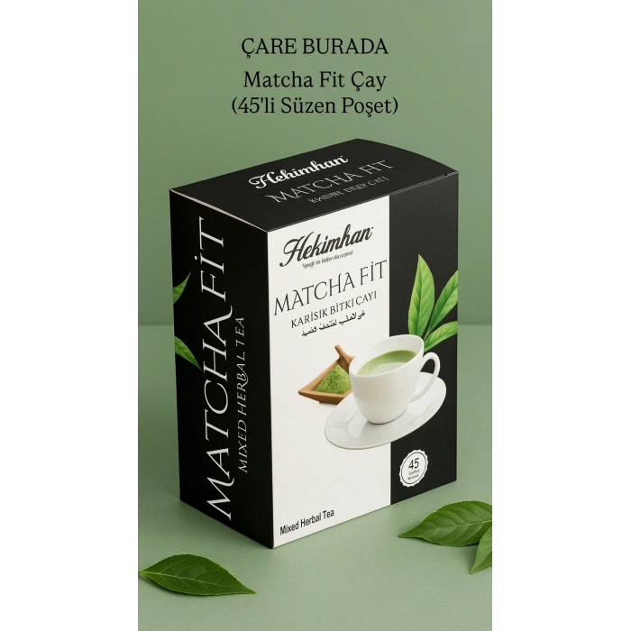 Matcha Fit Çay (45li Süzen Poşet)