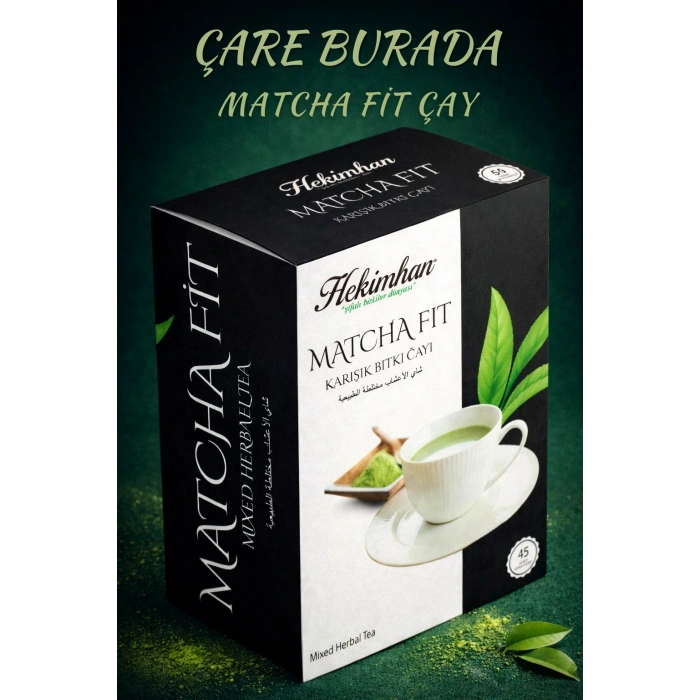 Matcha Fit Çay (45li Süzen Poşet)