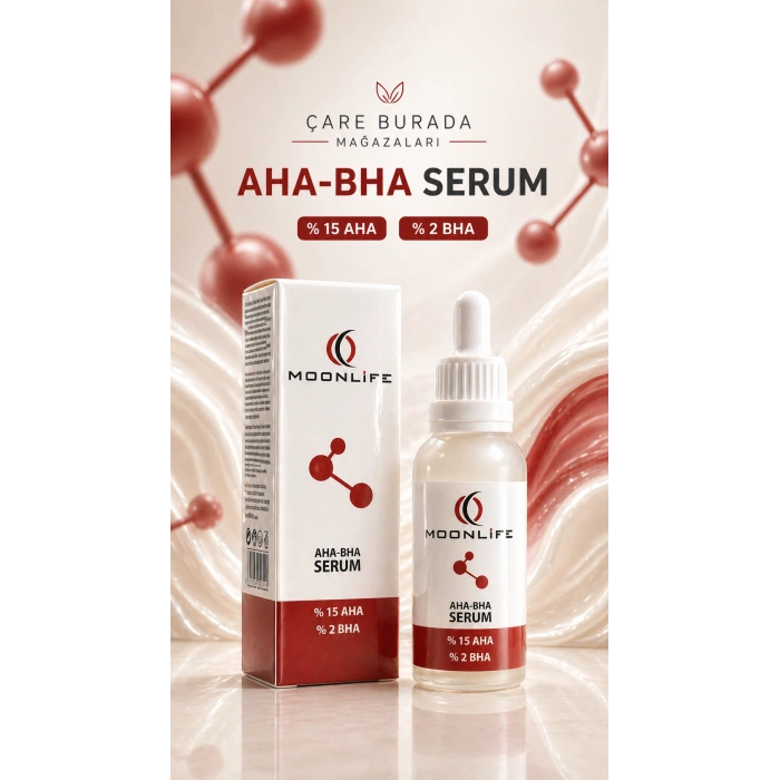Moonlife - AHA & BHA Serum 30 Ml (%15 AHA & %2 BHA)