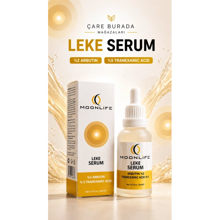 Moonlife - Leke Serumu 30 Ml (%2 Arbutin & %5 Tranexamic Acid)