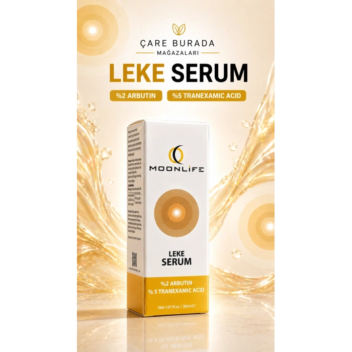 Moonlife - Leke Serumu 30 Ml (%2 Arbutin & %5 Tranexamic Acid)