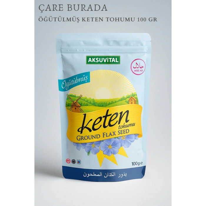 Öğütülmüş Keten Tohumu 100 gr