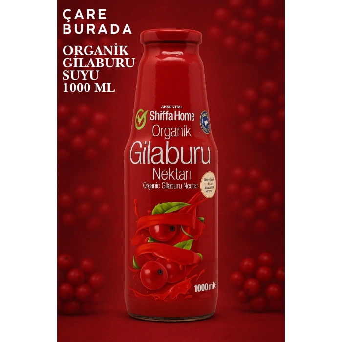 Organik Gilaburu Nektarı 1000 Ml