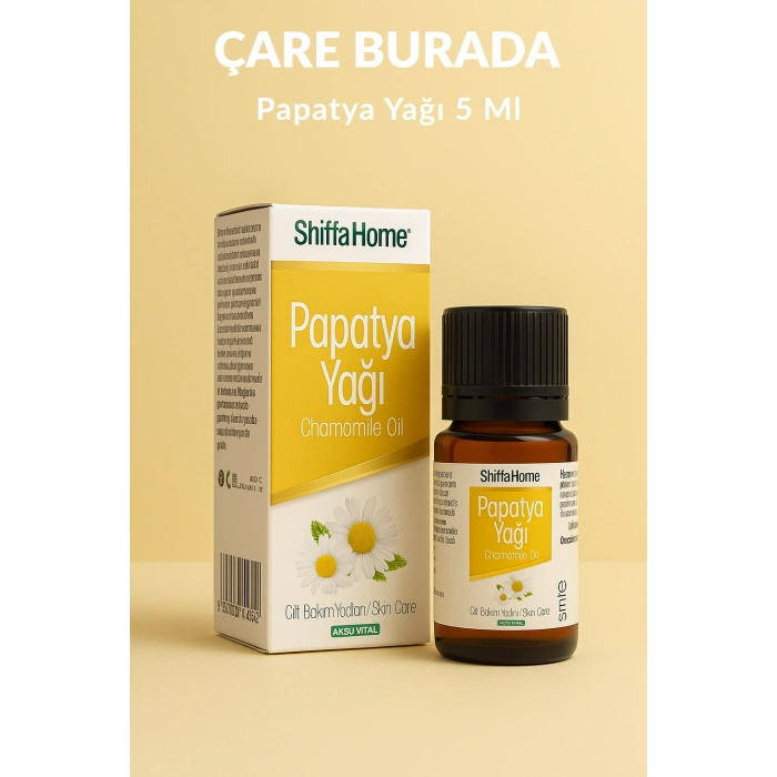 Saf Papatya Yağı 5 ml