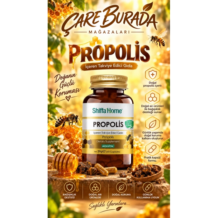 Propolis Kapsül (60 Kapsül)