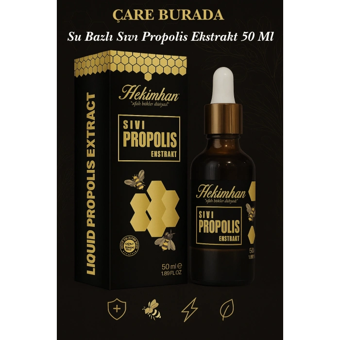 Propolis Sıvı Ekstrat 50 Ml (Su Bazlı)