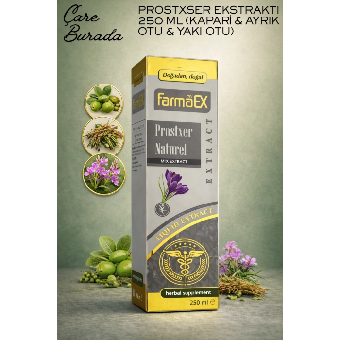 Prostxer Ekstrakt 250 Ml (Kapari & Ayrık Otu & Yakı Otu)