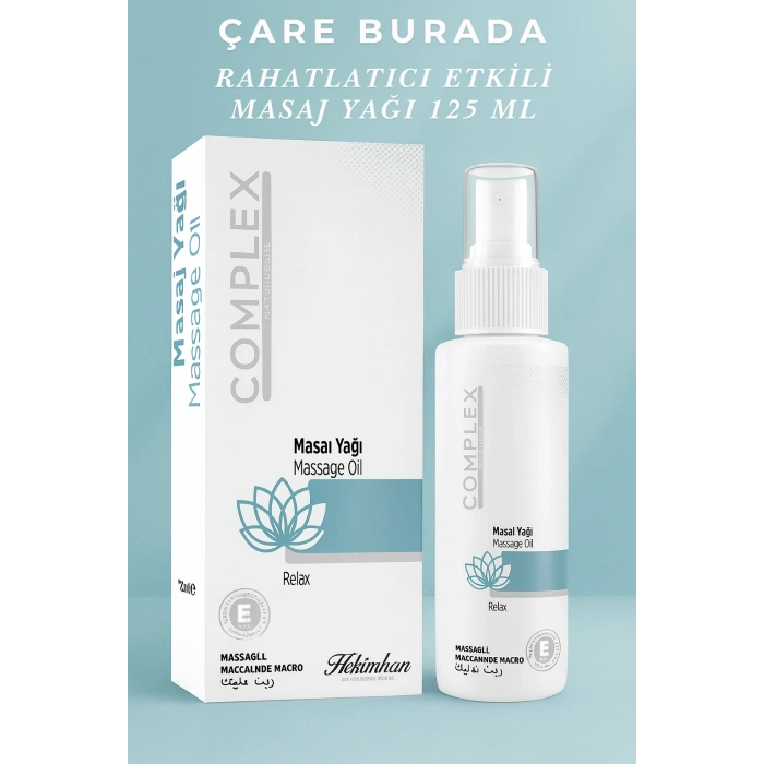 Rahatlatıcı Etkili Masaj Yağı 125 Ml