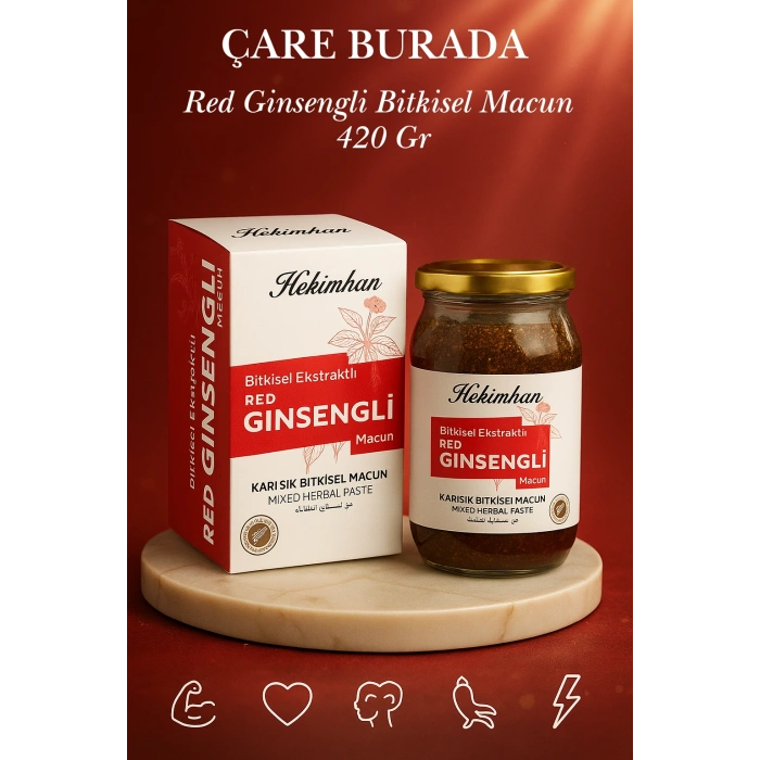 Red Ginsengli Macun 420g