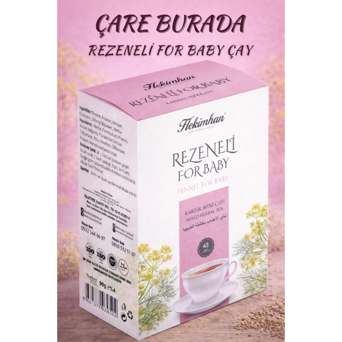 Rezene For Baby Çayı (45li Süzen Poşet) ( 2 ADET)