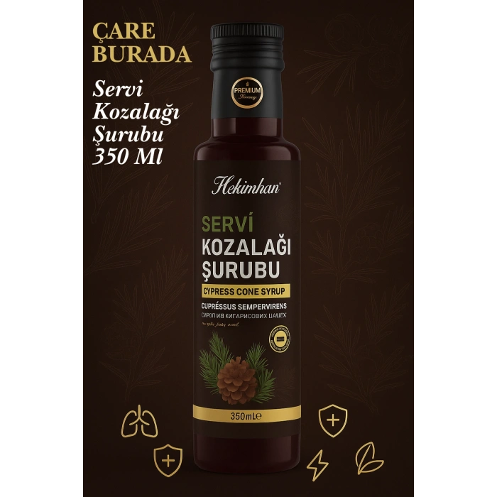 Servi Kozalağı Şurubu 350 ml