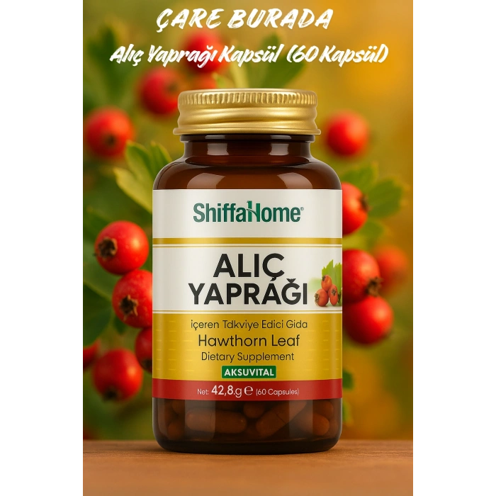 Shiffa Home Alıç Yaprağı 60 Kapsül