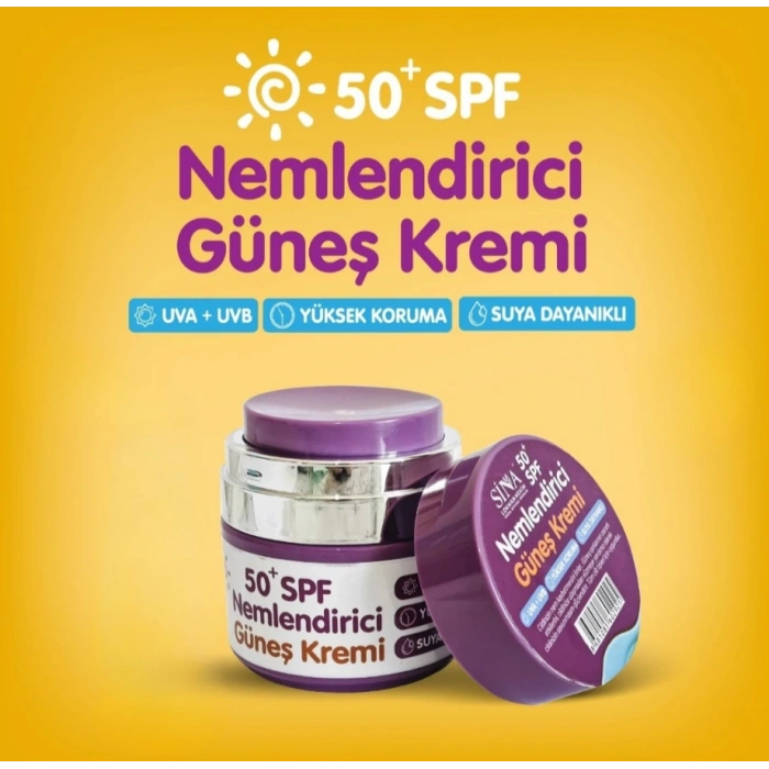 Sina - Güneş Kremi 50+SPF 50 Ml (Suya Dayanıklı)