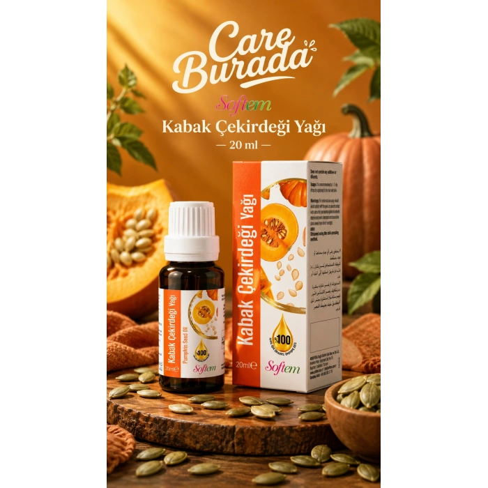 Softem - Kabak Çekirdeği Yağı 20 Ml