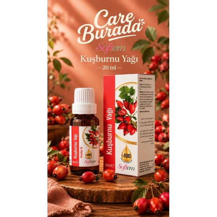 Softem - Kuşburnu Yağı 20 Ml