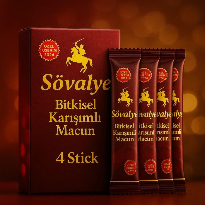 Şövalye Bitkisel Karışımlı Stick Macun 4 stick