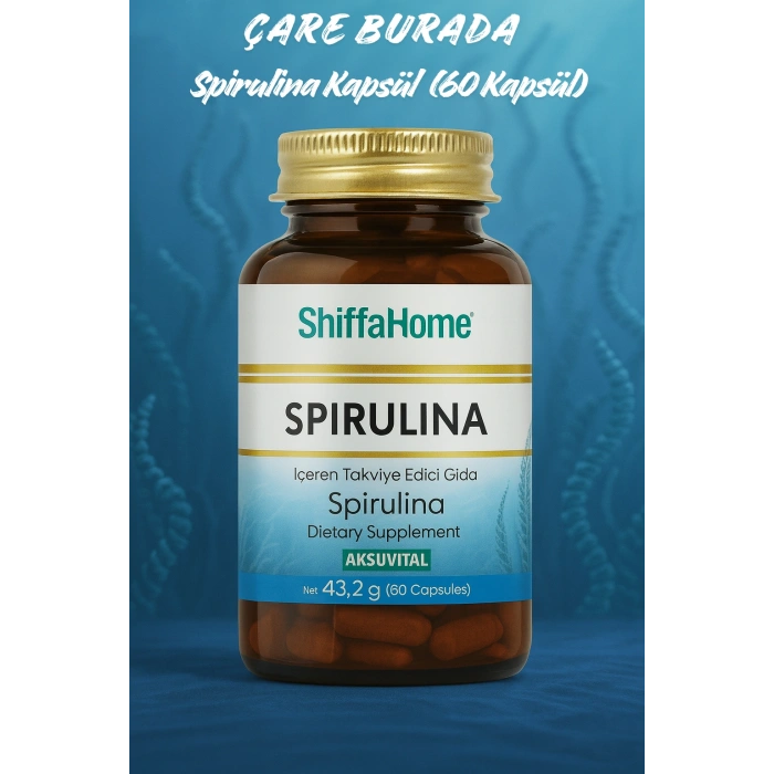Spirulina Kapsül 60 adet