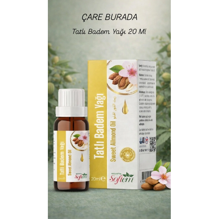 Tatlı Badem Yağı (20 Ml)