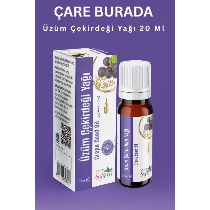 Üzüm Çekirdeği Yağı 20 ml