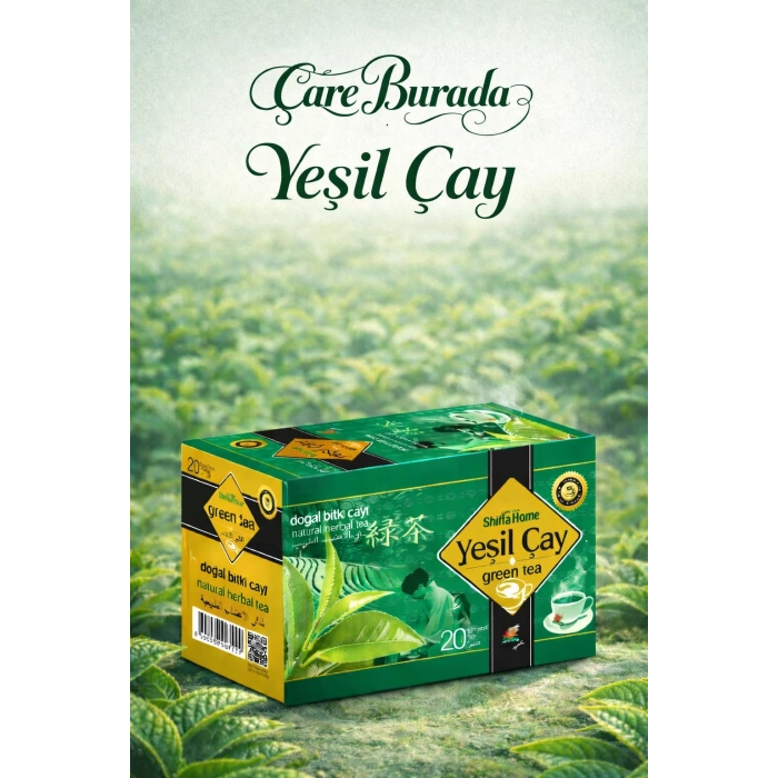 Yeşil Çay 20 Süzen Poşet