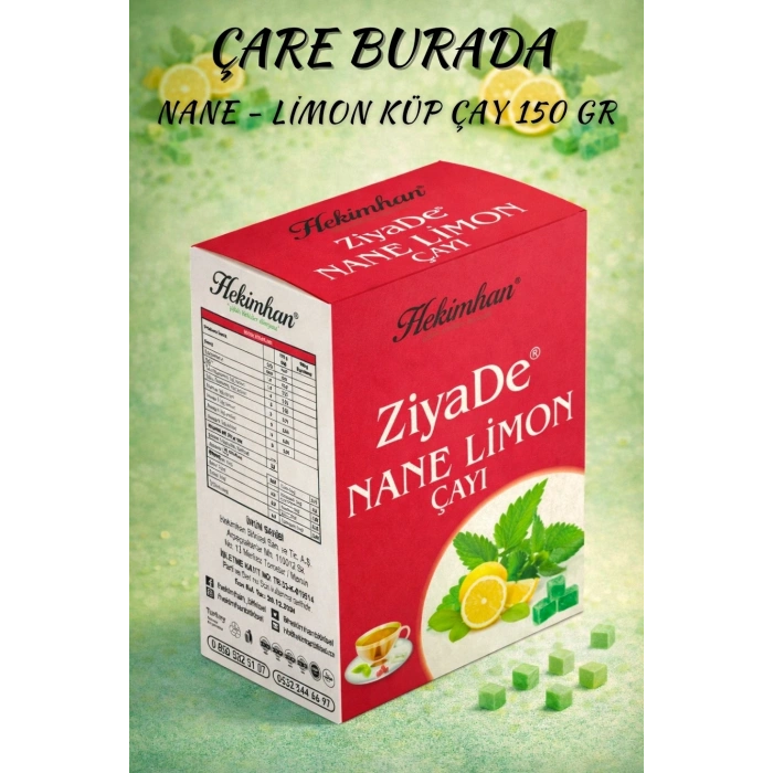 Ziyade - Nane & Limon Küp Çayı 150 Gr