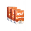 3 Kutu Atom Çayı Atom Plus Vitamin Küpleri C Vitamin + Propolis Atom Küpü