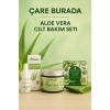 Aloe Vera Cilt Bakım Seti (Aloe Vera Yağı & Aloe Vera Kil Maskesi & Aloe Vera Sabun)