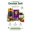 ÇareBurada Günlük Rutin Destek Seti | Çörekotu Yağı 100 Softjel & Adaçayı 20 Poşet Çay & Propolis Kapsül 60 Kapsül