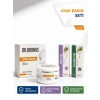 Ayak Bakım ve Nemlendirme Seti | DR.BRONOS Ayak Bakım Kremi 150 ml & Softem Kekik Yağı 20 ml & Softem Çay Ağacı Yağı 20 ml