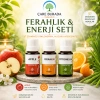 Arjens Elma & Orange & Citronella Esans 10 ml | Ferahlık & Enerji Seti